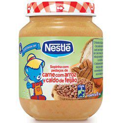 Papinha de Carne com Arroz Nestlé